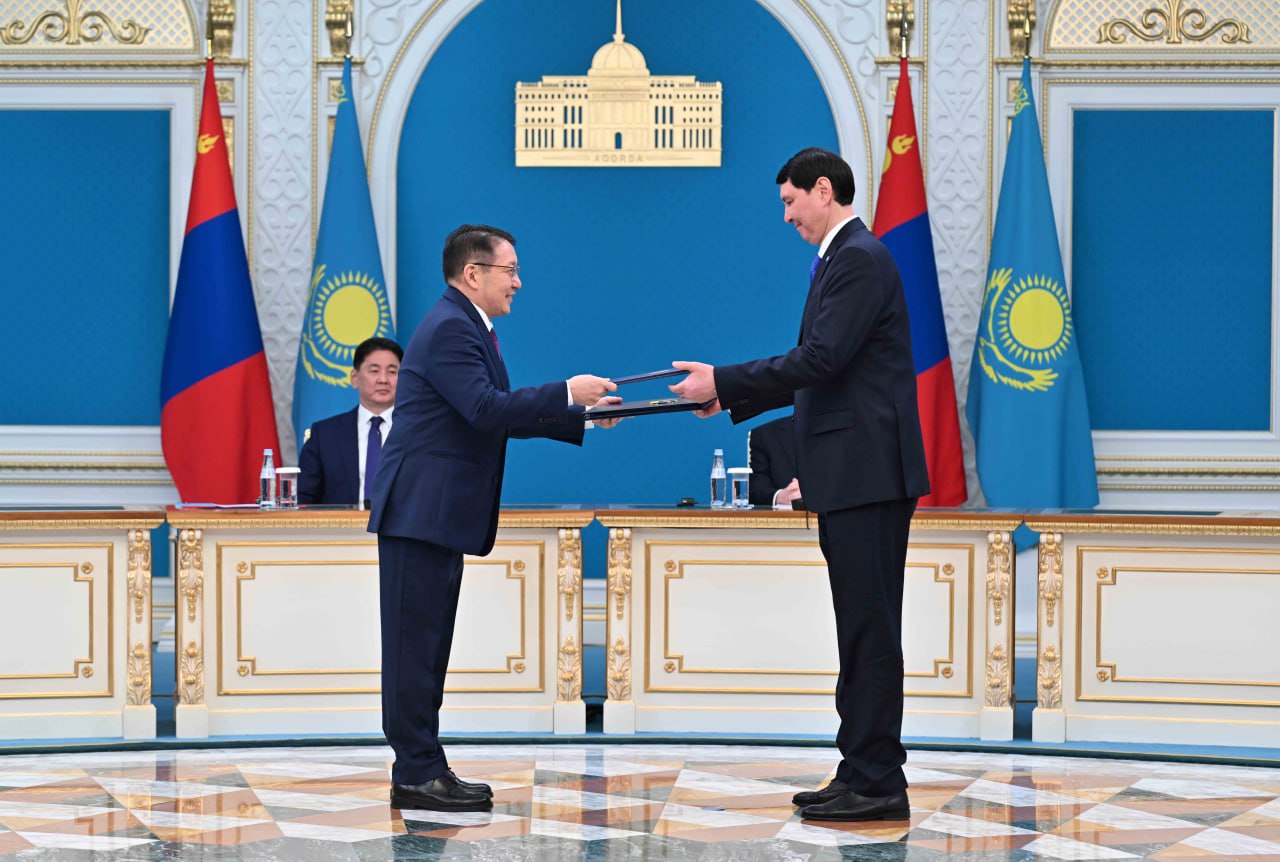 Қазақстан мен Моңғолия ынтымақтастықты нығайтты 