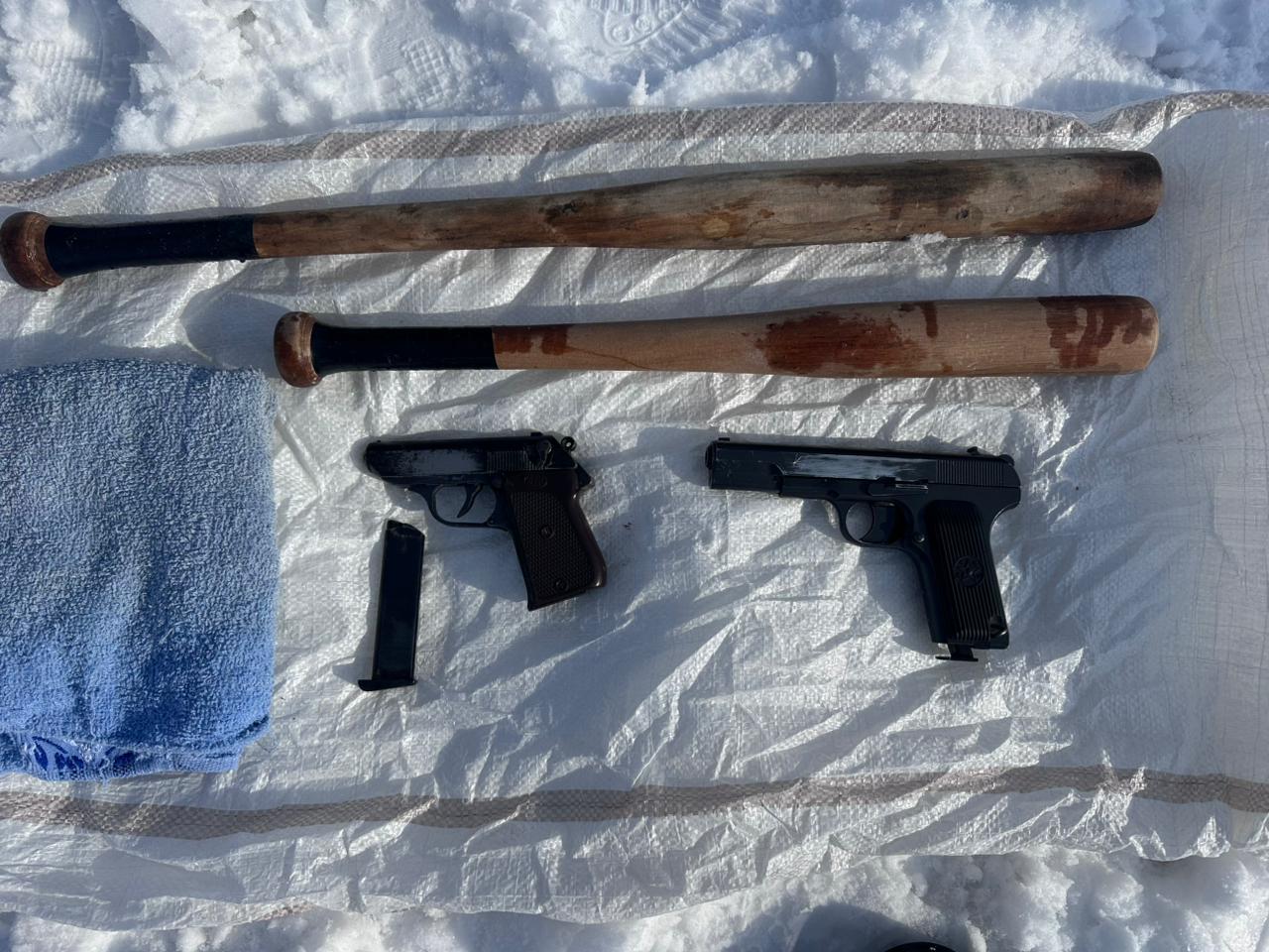 Қаңтар оқиғасы кезінде ұрланған қару-жарақ табылды 