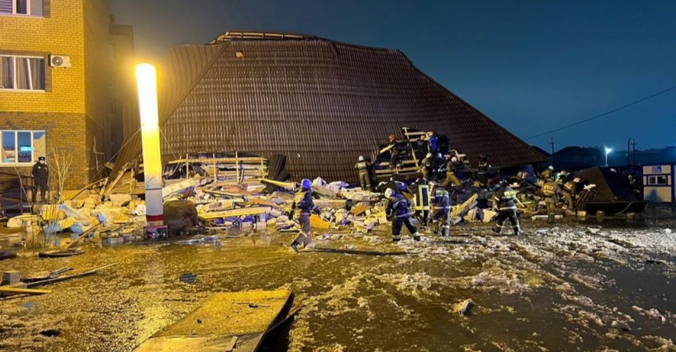 Оралдағы дәмханада болған жарылыс: Үйінді астында әлі де адамдар болуы мүмкін