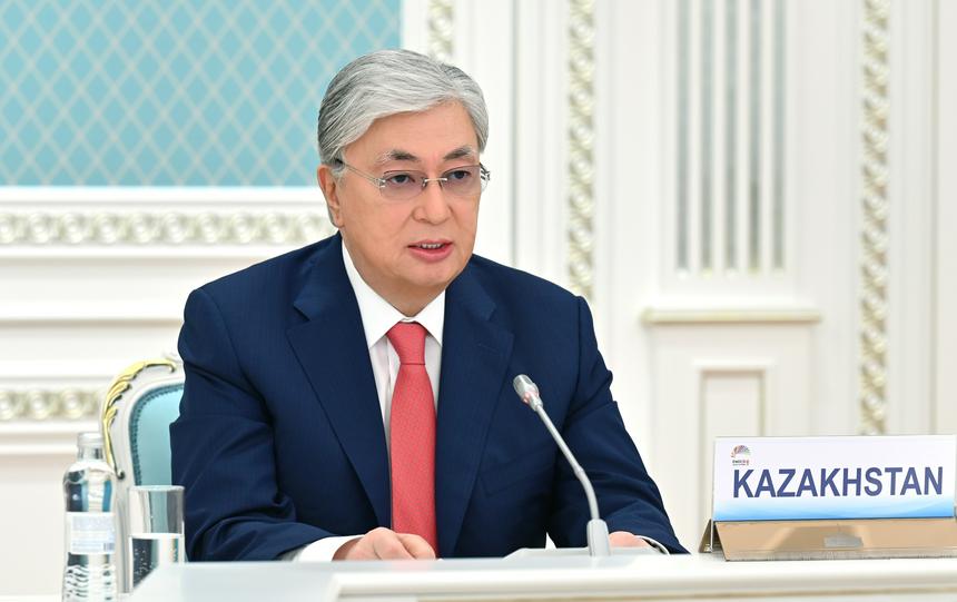 Президент Қасым-Жомарт Тоқаев БРИКС+ ұйымының  диалогына қатысты