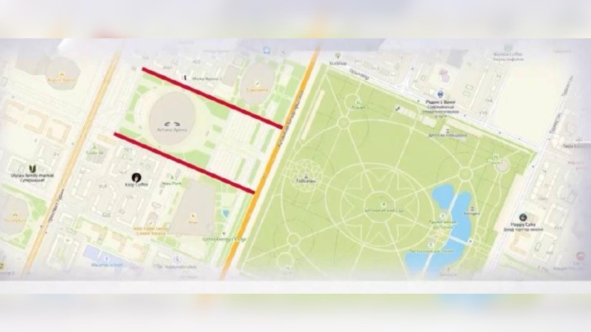 Елордада жол қозғалысына уақытша шектеу енгізіледі
