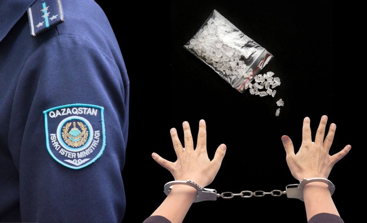 Қостанайда өңіраралық бағытта есірткі тасымалдаған курьер ұсталды 