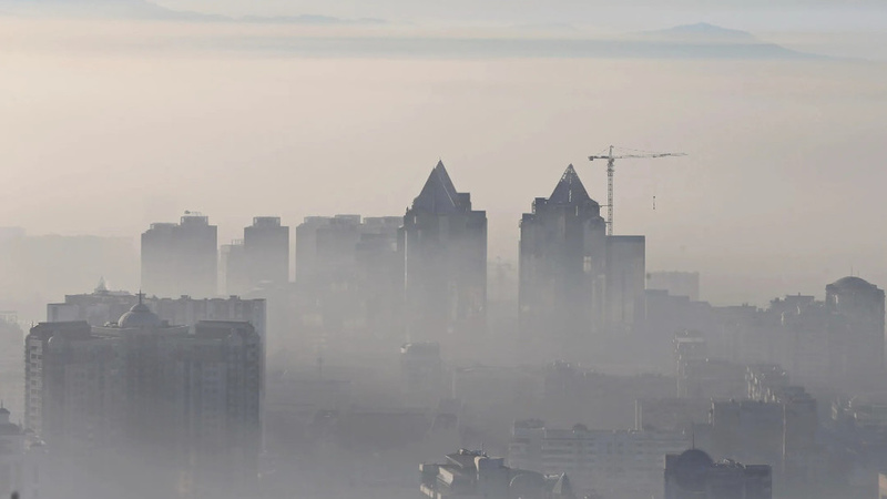 Жеті қалада ауа сапасының нашарлауы күтіледі