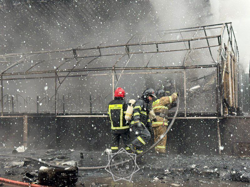 Астанада Cinema City кинотеатрының пайдаланылмай тұрған ғимараты өртенді