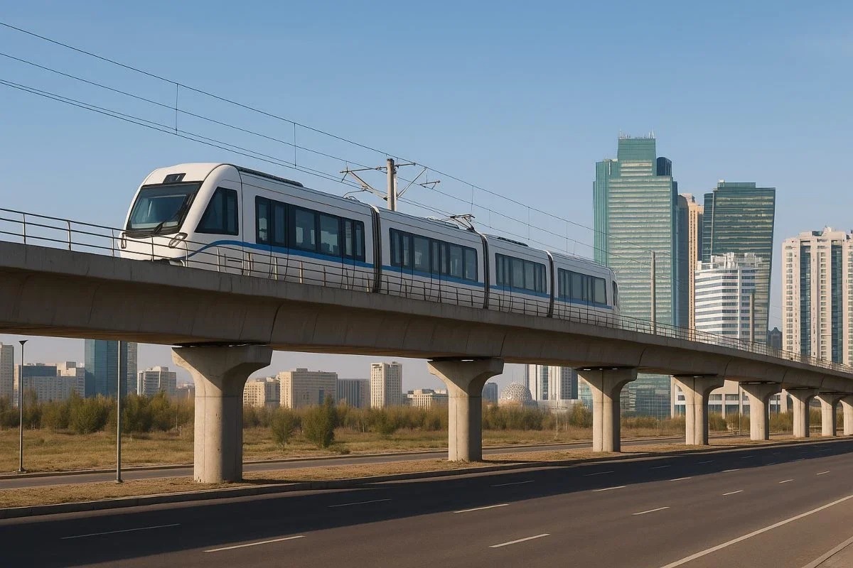 Астанада LRT жылжымалы құрамы сынақтан өтті 
